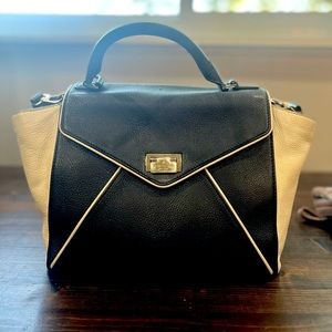 Kate Spade Cream & White Envelope Bag -